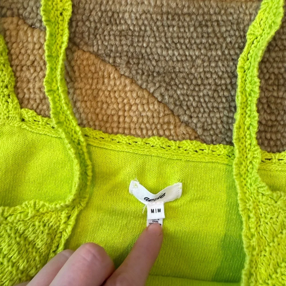aerie lime green